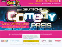 Tablet Screenshot of koelncomedy.de